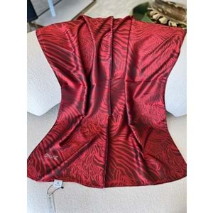 SİYANE ZEBRA DESEN JAKARLI ŞAL - 6 - STANDART