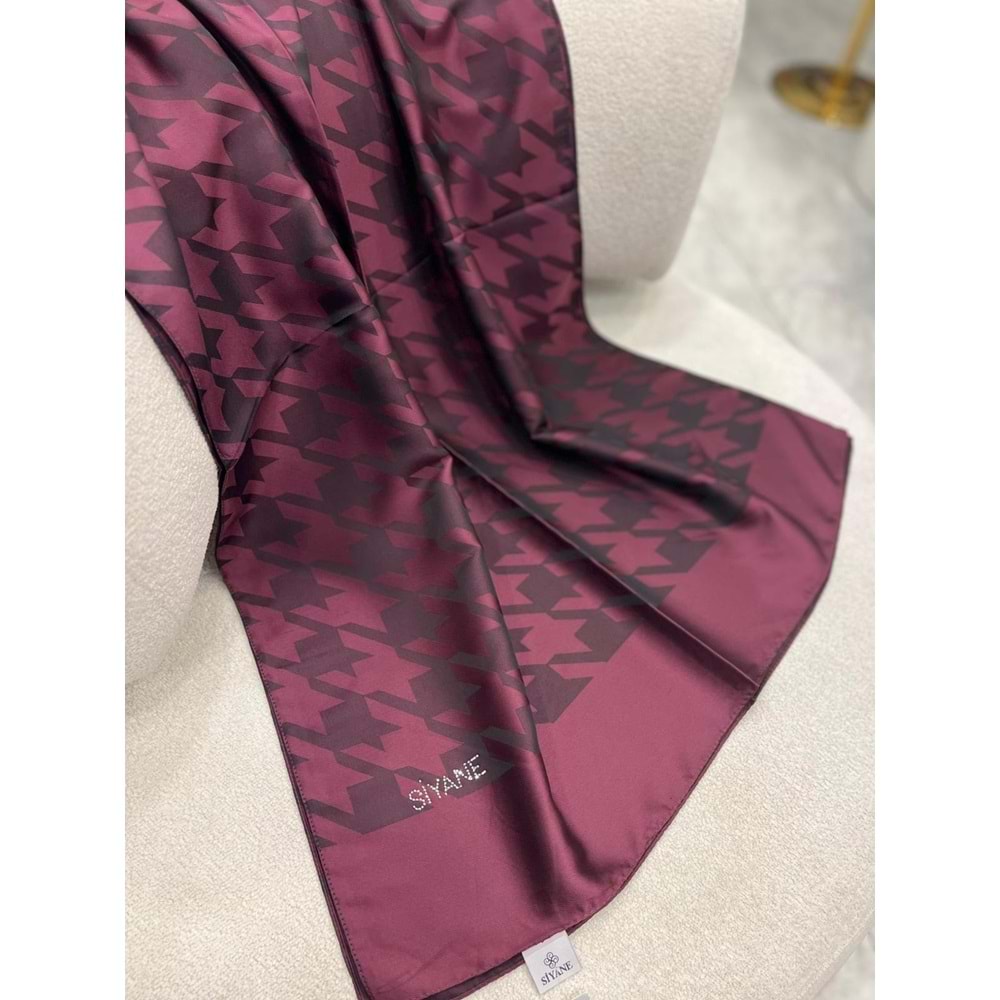 SİYANE KAZAYAĞI JAKARLI ŞAL - 5 - STANDART