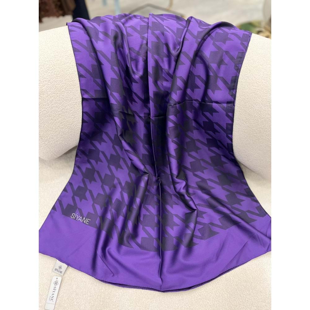 SİYANE KAZAYAĞI JAKARLI ŞAL - 16 - STANDART