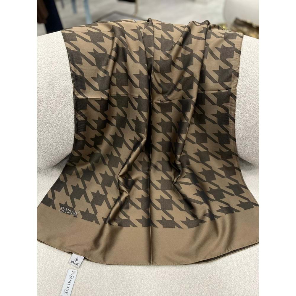 SİYANE KAZAYAĞI JAKARLI ŞAL - 19 - STANDART