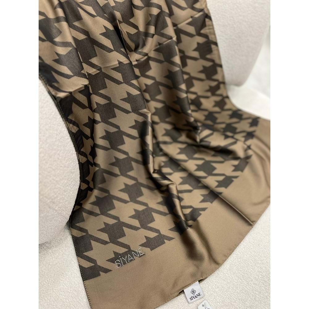 SİYANE KAZAYAĞI JAKARLI ŞAL - 19 - STANDART