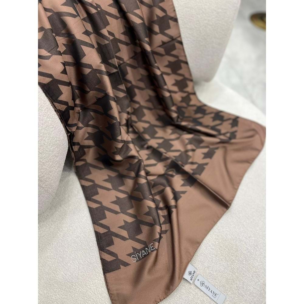 SİYANE KAZAYAĞI JAKARLI ŞAL - 21 - STANDART