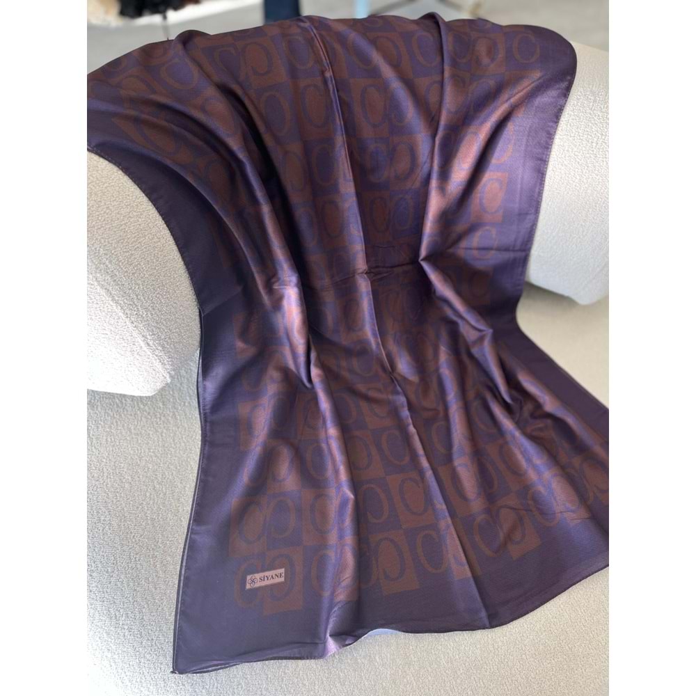 SİYANE C DESEN PAMUKLU ŞAL - 9 - STANDART