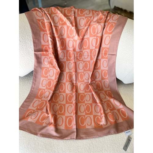 SİYANE C DESEN PAMUKLU ŞAL - 20 - STANDART