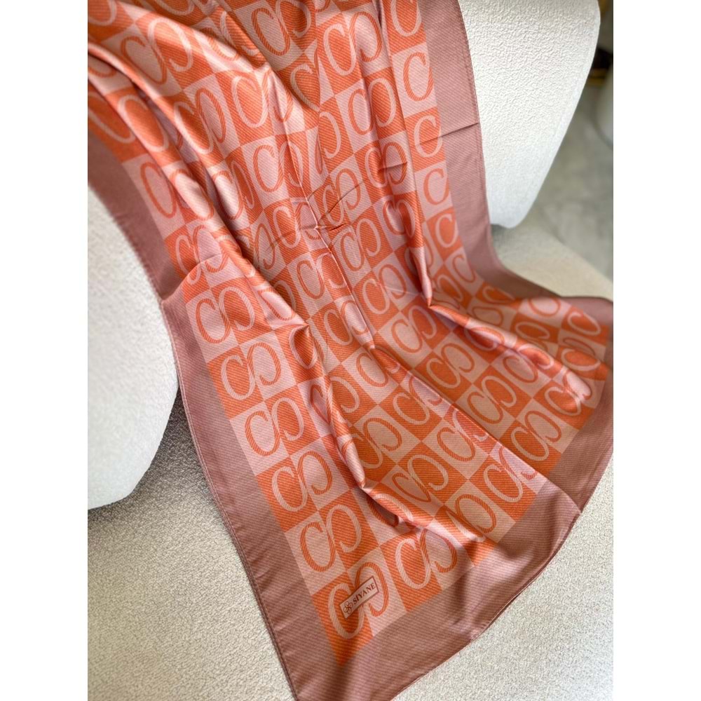 SİYANE C DESEN PAMUKLU ŞAL - 20 - STANDART