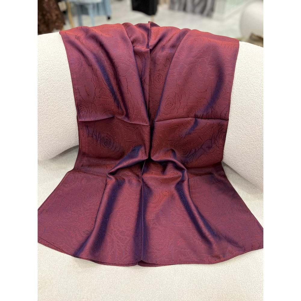 İPEKSELİ VUAL JAKAR ŞAL GÜL DESEN - 3