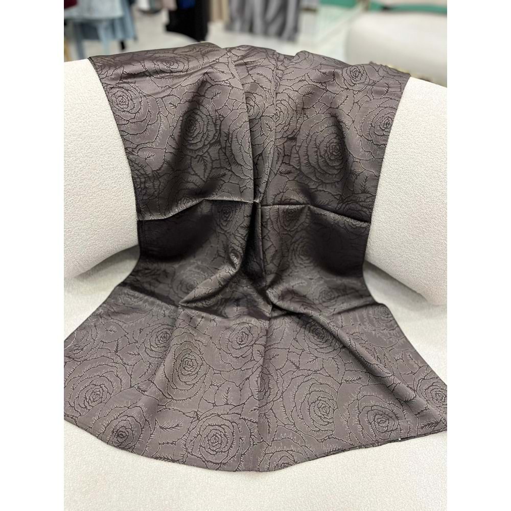 İPEKSELİ VUAL JAKAR ŞAL GÜL DESEN - 16