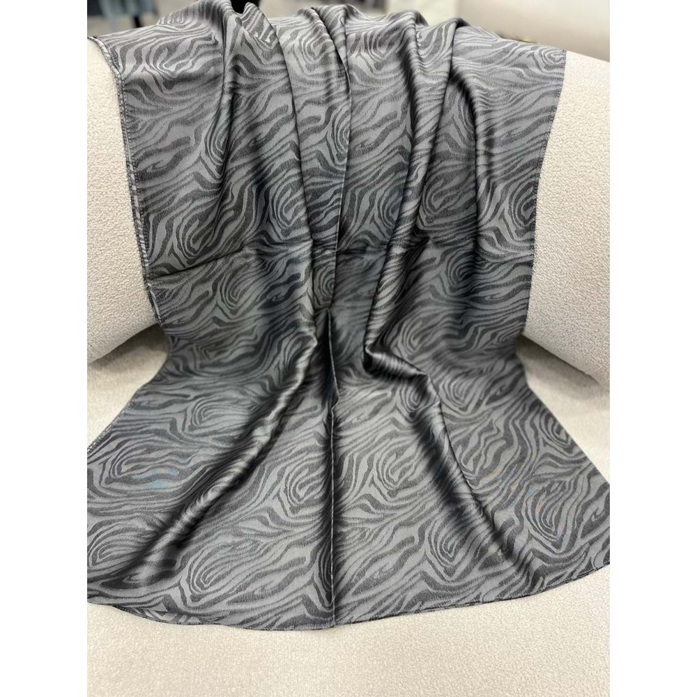 İPEKSELİ ZEBRA DESEN JAKAR ŞAL - 8