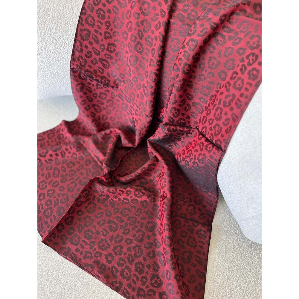 İPEKSELİ LEOPAR DESEN JAKAR ŞAL - 1