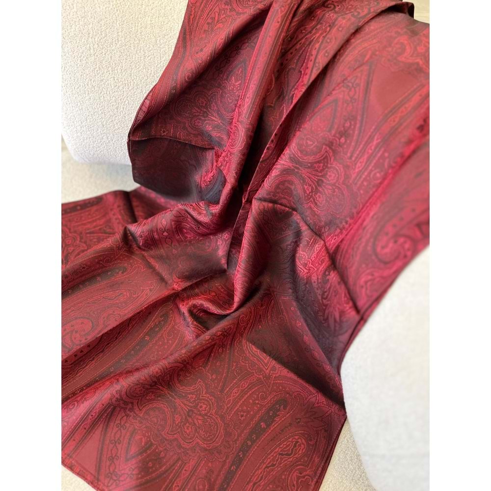 İPEKSELİ ETNİK DESEN JAKARLI ŞAL - 1