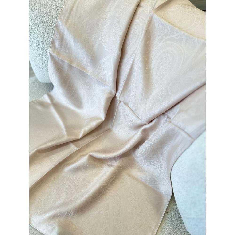 İPEKSELİ ETNİK DESEN JAKARLI ŞAL - 2