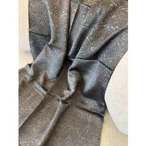 İPEKSELİ KENDİNDEN DESENLİ JAKARLI ŞAL - 4