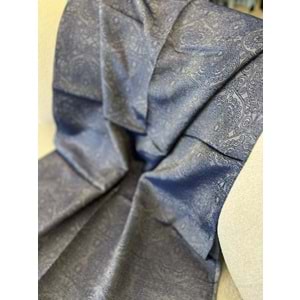 İPEKSELİ KENDİNDEN DESENLİ JAKARLI ŞAL - 7