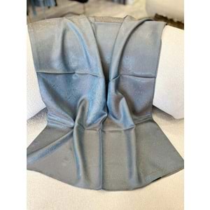 İPEKSELİ KENDİNDEN DESENLİ JAKARLI ŞAL - 8