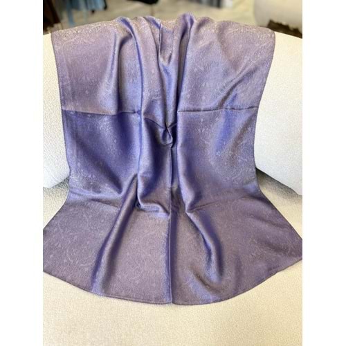 İPEKSELİ KENDİNDEN DESENLİ JAKARLI ŞAL - 16