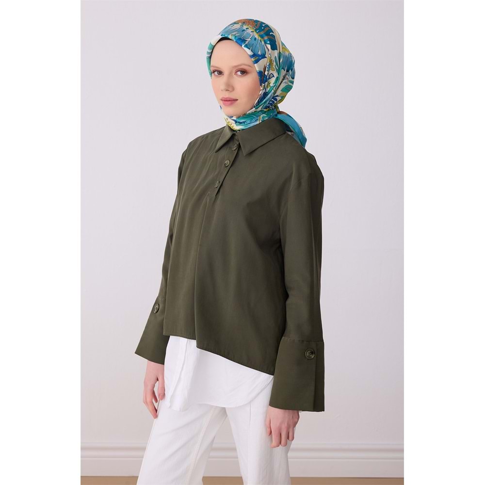 BELLİ TWİLL İPEK EŞARP 2026 DESEN 1 - 2