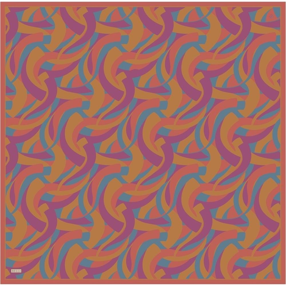 BELLİ TWİLL İPEK EŞARP 2026 DESEN 2 - 6