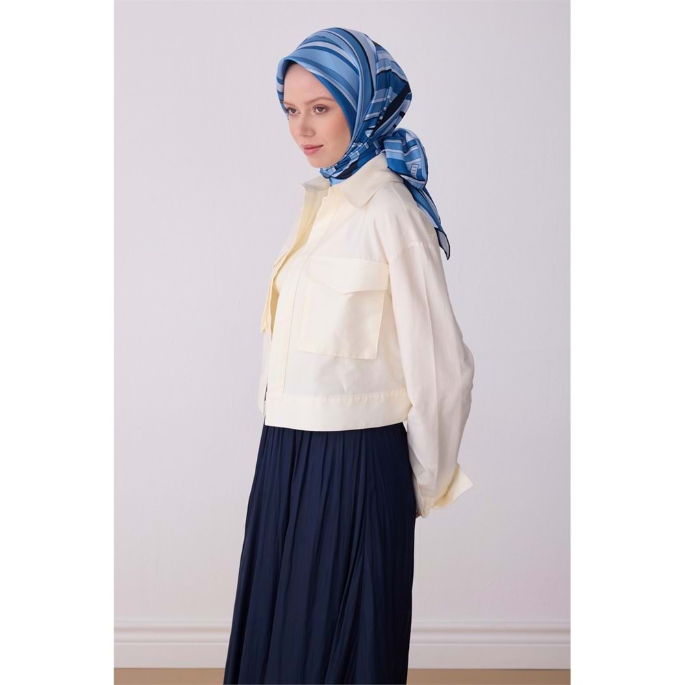 BELLİ TWİLL İPEK EŞARP 2026 DESEN 6 - 2