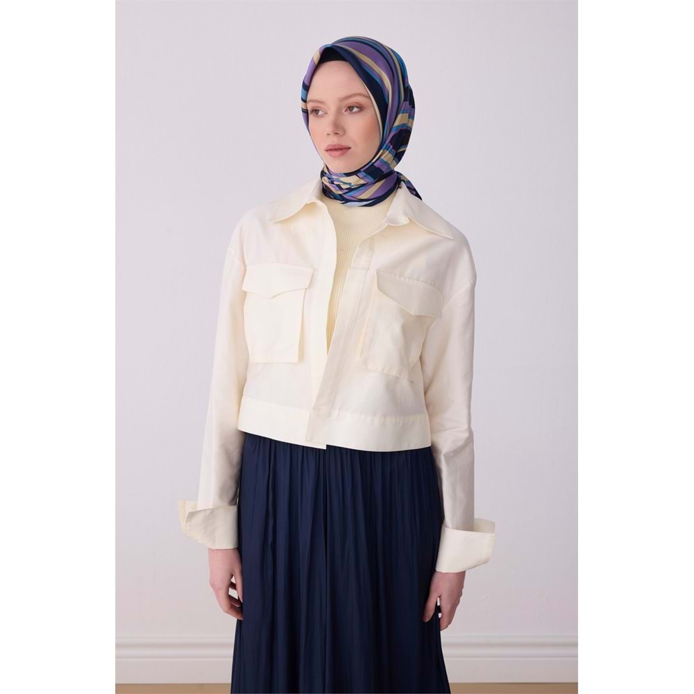 BELLİ TWİLL İPEK EŞARP 2026 DESEN 6 - 5