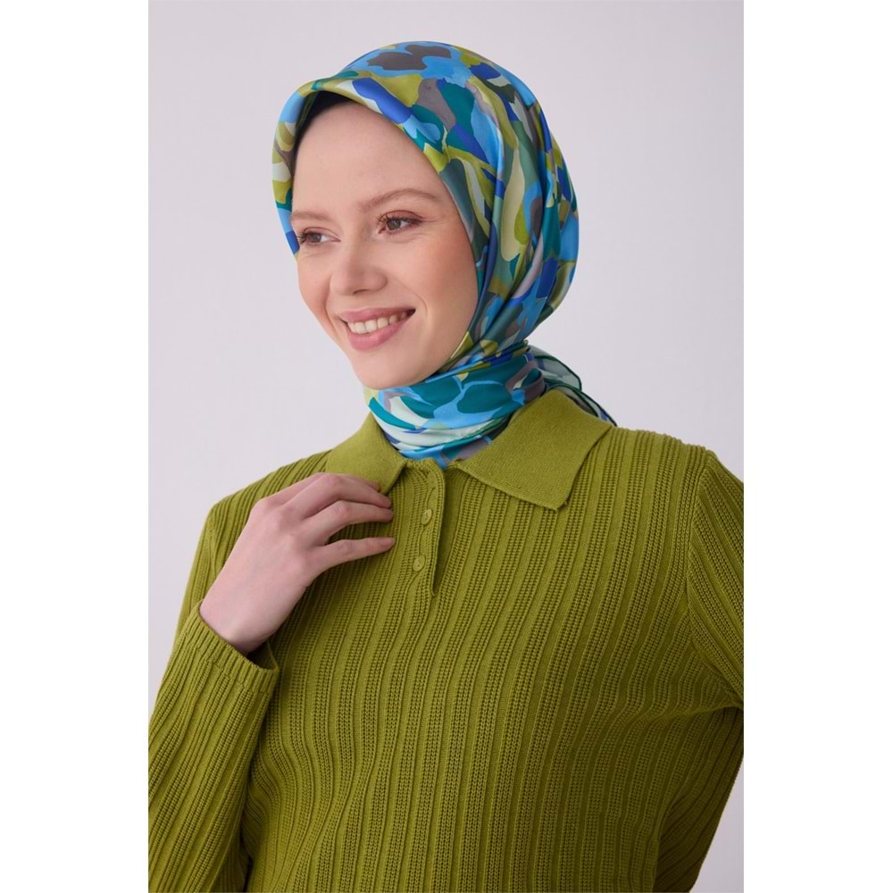 BELLİ TWİLL İPEK EŞARP 2026 DESEN 8 - 3