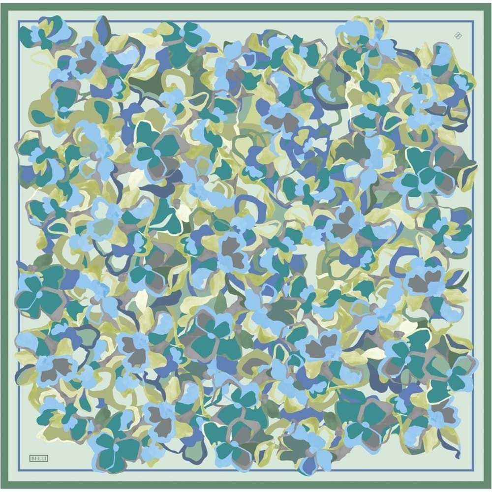 BELLİ TWİLL İPEK EŞARP 2026 DESEN 8 - 3