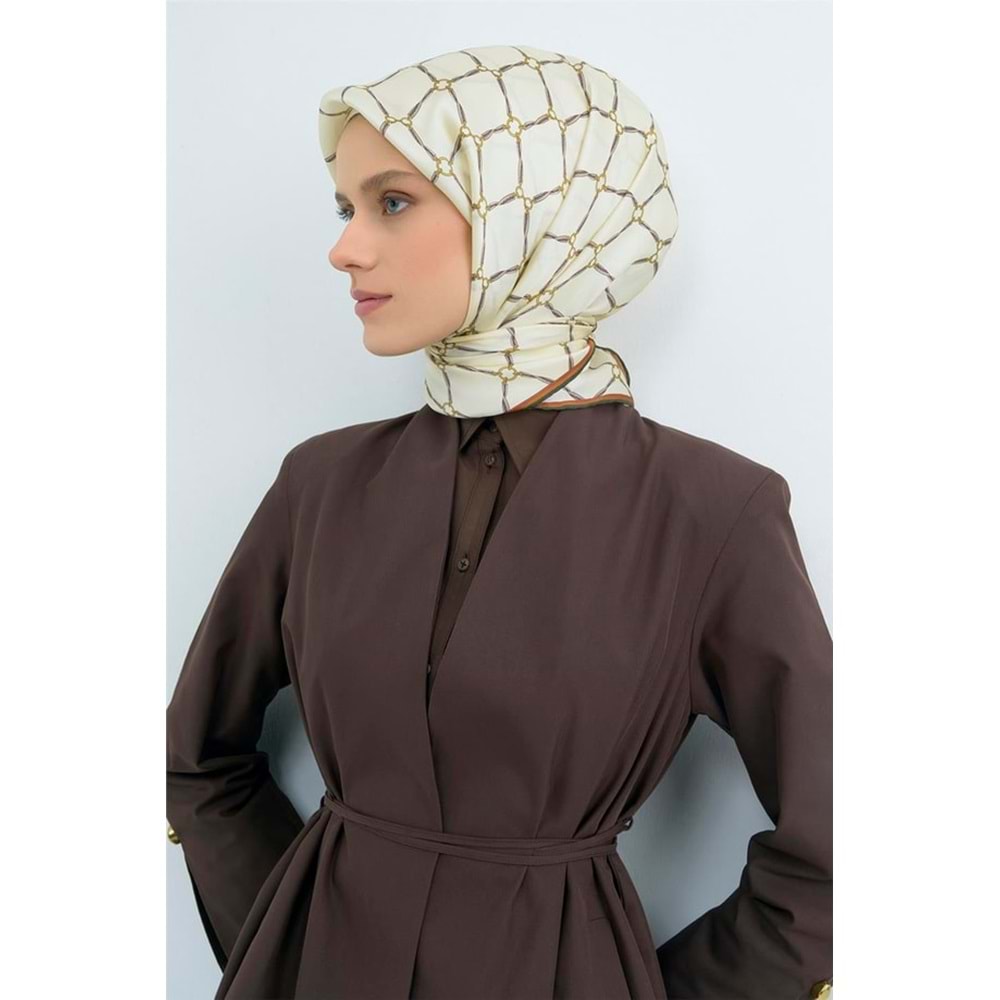 ARMİNE SAF İPEK EŞARP 2026 İLKBAHAR-YAZ DESEN 3 - 2