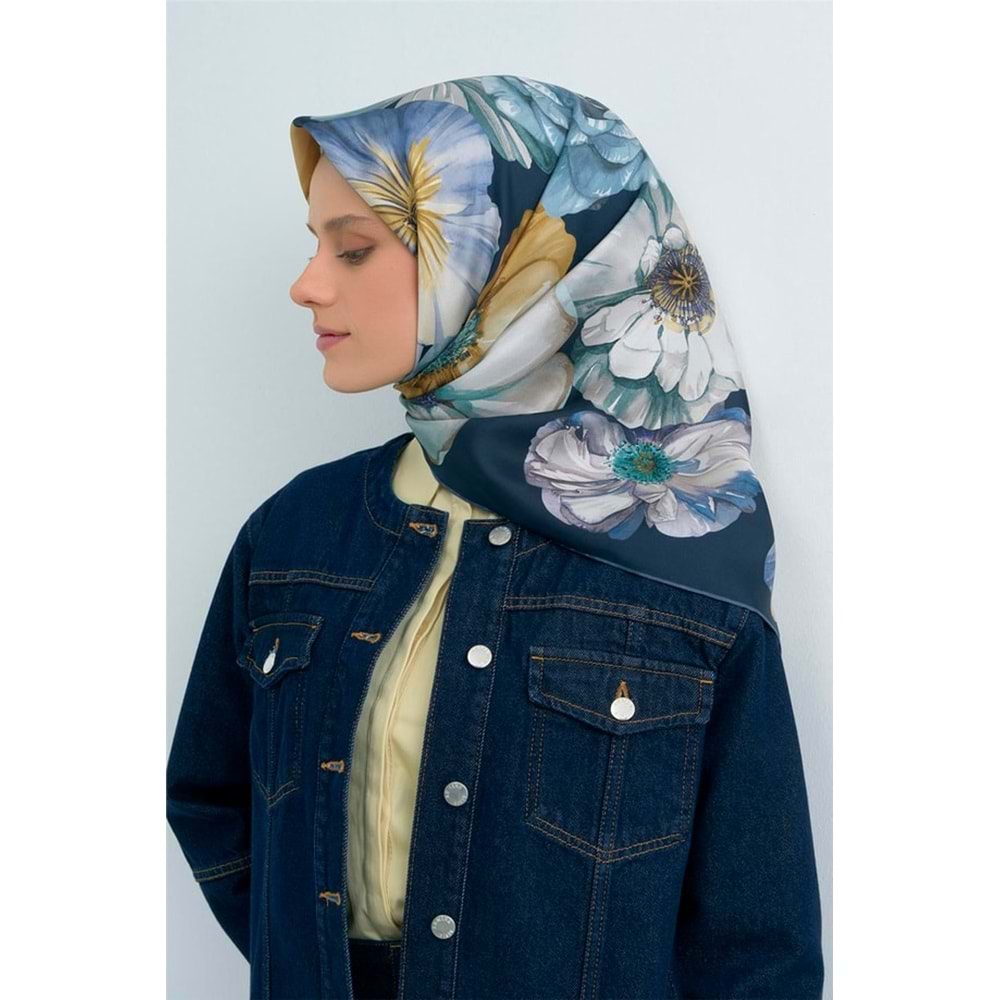 ARMİNE SAF İPEK EŞARP 2026 İLKBAHAR-YAZ DESEN 7 - 6