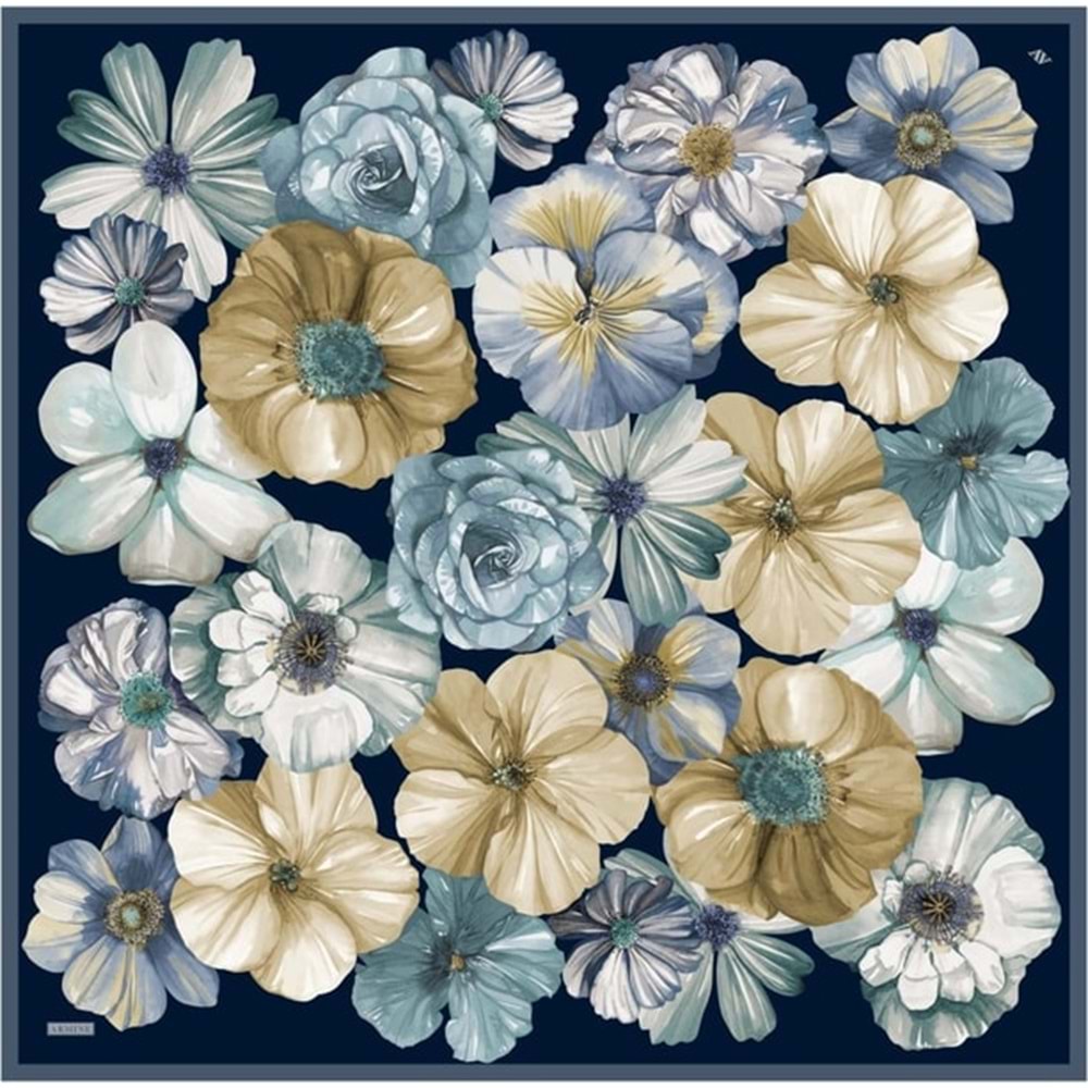 ARMİNE SAF İPEK EŞARP 2026 İLKBAHAR-YAZ DESEN 7 - 6