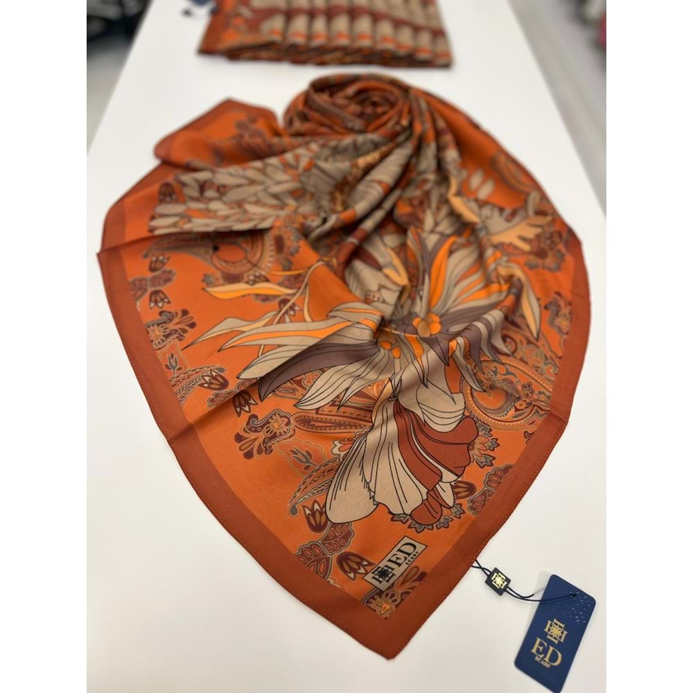 ED SCARF VİSKON FLOŞ EŞARP - 1