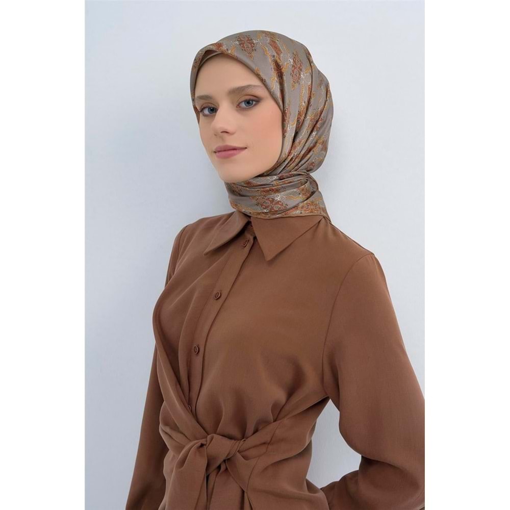 ARMİNE SAF İPEK EŞARP 2026 İLKBAHAR-YAZ DESEN 10 - 2