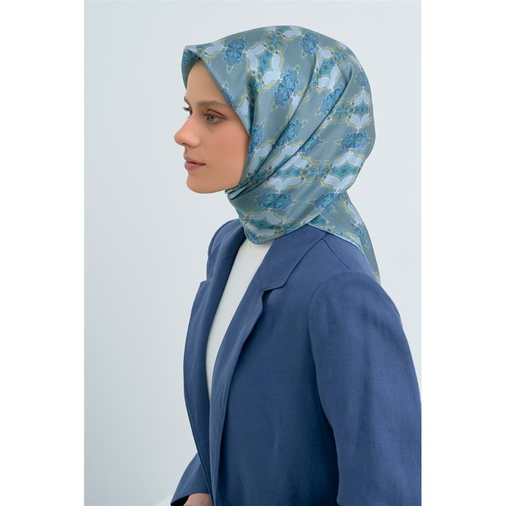 ARMİNE SAF İPEK EŞARP 2026 İLKBAHAR-YAZ DESEN 10 - 4