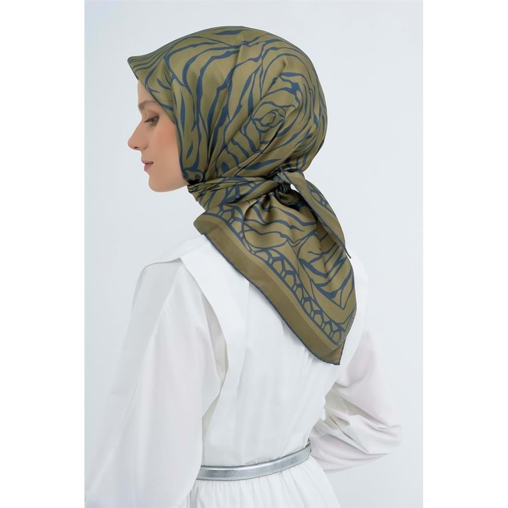 ARMİNE SAF İPEK EŞARP 2026 İLKBAHAR-YAZ DESEN 11 - 1