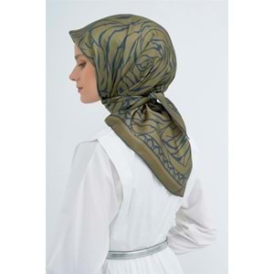 ARMİNE SAF İPEK EŞARP 2026 İLKBAHAR-YAZ DESEN 11 - 1