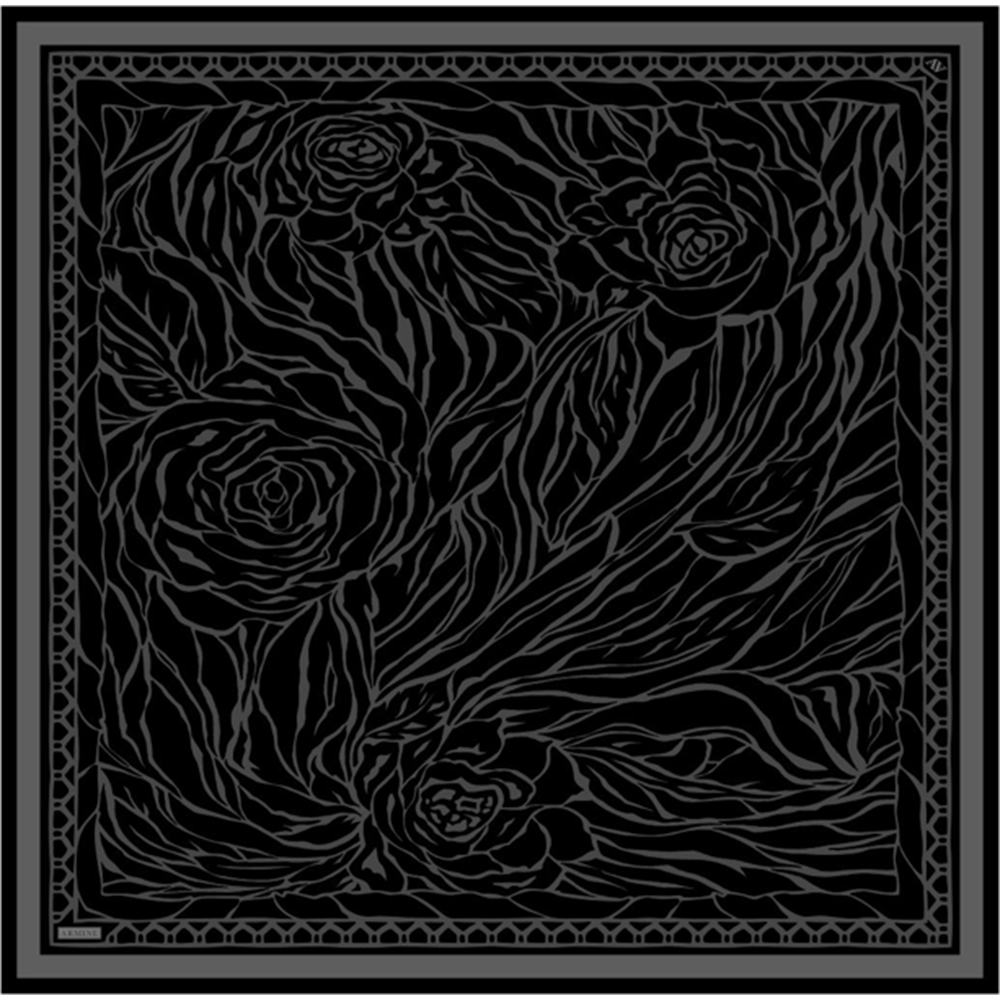 ARMİNE SAF İPEK EŞARP 2026 İLKBAHAR-YAZ DESEN 11 - 3